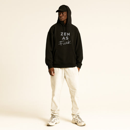 'Zen as Fuck' Unisex Oversized Hoodie