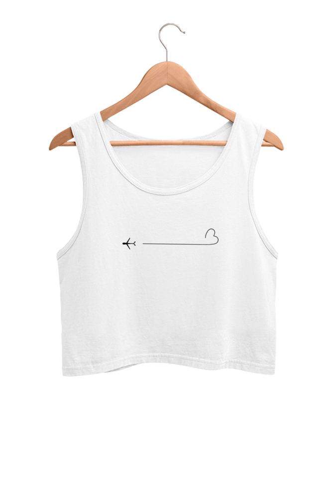 Travel Fam Crop Tank Top