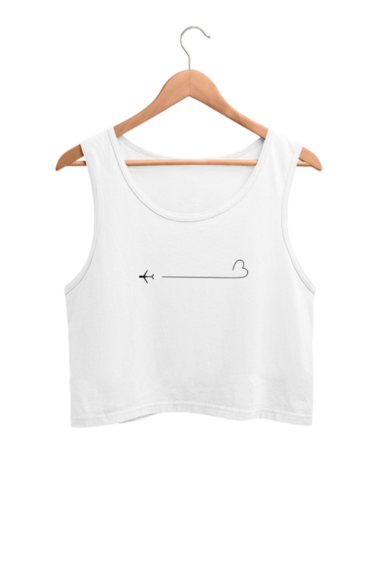 Travel Fam Crop Tank Top